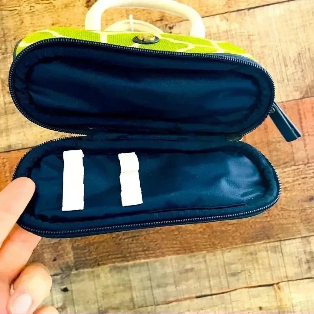 NWOT Spartina Mini Satchel Cosmetic Bag